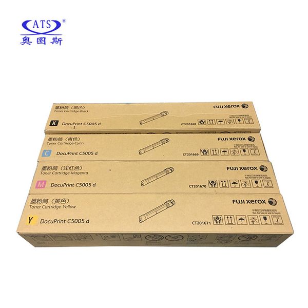 1PC C5005 C7800 BK400g CMY300g Toner Cartridge For Xerox DocuPrint C5005d 5005 Compatible Phaser 7800 Powder