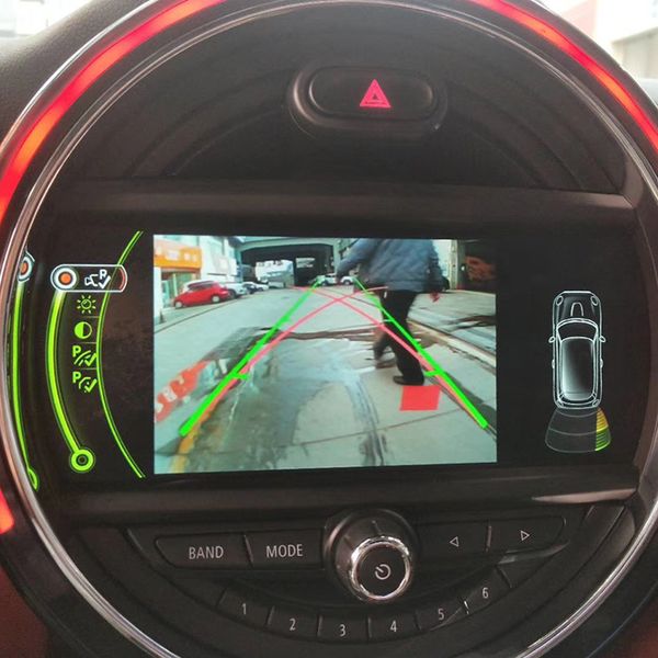 

Reversing Car camera Interface Box For BMW MINI F55 F56 F57 Cooper Clubman NBT rear camera interface Adaptor Backup camera, Black