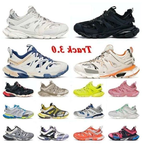 

Factory Direct Sale top Brand Track Casual Shoes Triple Black White Beige Tracks Runners 3 3.0 Luxury Trainers 36-45, 10_a