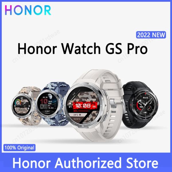 

HONOR Watches GS Pro Smart 1.39'' 5ATM GPS Bluetooth Call Smartwatch Spo2 Heart Rate Monitor Fiess Sport Watch for Men watch