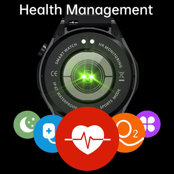 

360*360 LIGE HD Smartwatch Men NFC Smart Watch for Huawei Bluetooth Call Digital Watches IP67 Waterproof Blood Pressure Monitor es