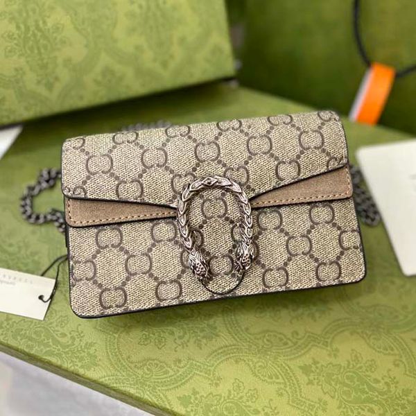 

Top Quality Designer Bag Dionysus Snake Shoulder Bag Chain Strap Purse Clutch Bag Cross Body Handbag Fashion Wallet Messenger Luxury Mini bags Import Bag for Ladies, #6 16.5cm
