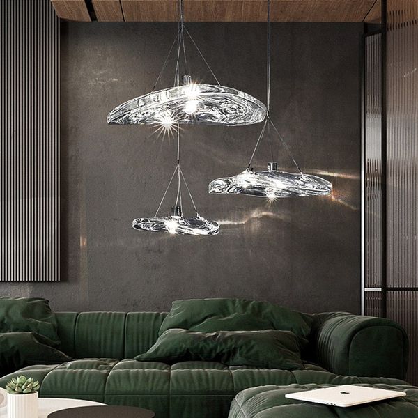 

new Italian design chandelier restaurant bedroom bedside bar table lamp clothing store hardware glass creative art decoration
