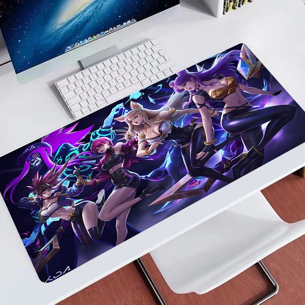 Large Xxl Mouse Pad 900x400 Kai'Sa LOL Desk Mat Gaming Accessories Computer Offices Mousepad Anti-skid Laptop Cool G C260808