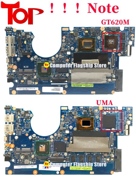 UX32V Laptop Motherboard For ASUS Zenbook UX32VD UX32A UX32VA UX32 I3 I5 I7 CPU 2G-RAM UMA Or GT620M Mainboard
