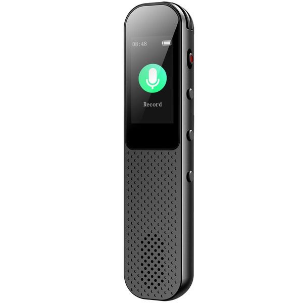 BENJIE K9 Mini Voice Recorder With Speaker 32GB 64GB MP3 Player Noise Reduce Dictaphone 3072Kbps Recording WAV Digital Recorders