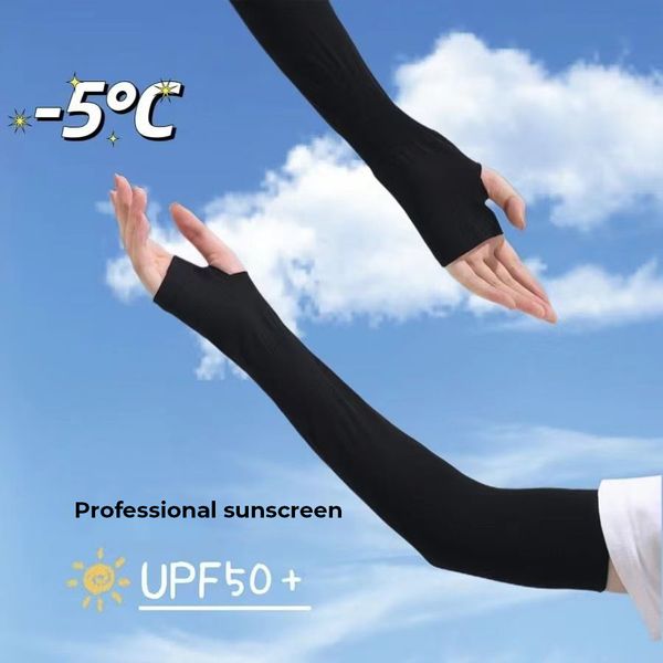 

high quality adult ice silk skin friendly breathable sun protection and UV protection arm cover