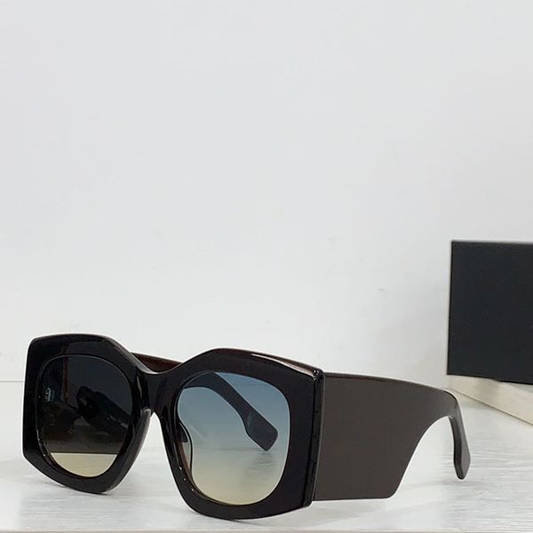 

2024 Big Size Designer Sunglasses for Women High Quality Acetate Frame Gradient UV400 Protection Lens Eyewear with Brand Cases Free Shipping