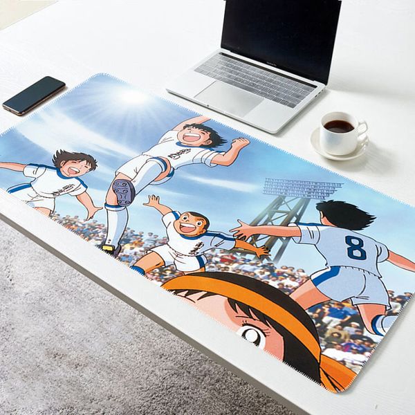 Desk Mats Captain Tsubasa Extended Pad Mouse Xxl Mousepad Gamer 900x400 Computer Tables Deskpad Keyboard Gaming Table Mat Moused