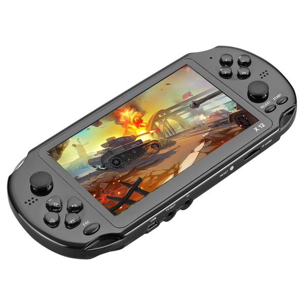 X12 Game Video Player Consoles w/Double Rocker Built-in 2500 Games