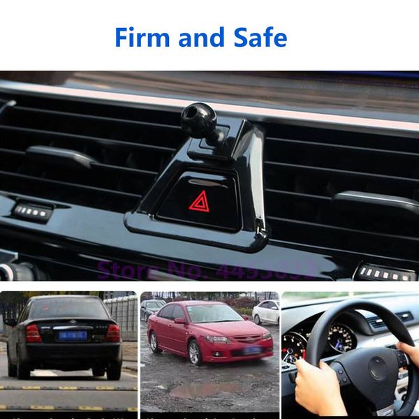 

Special 17mm Mounts For Audi Q7 Q8 4M Car Phone Holder GPS Supporting Fixed Bracket Air Outlet Base Accessories 2016-2022
