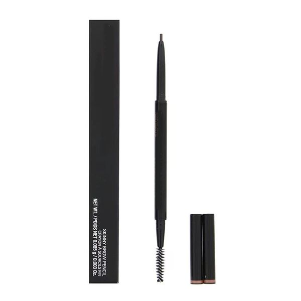 

Pencil Waterproof Eyebrow Pen Double ended with brush Ebony/Soft Brown/Medium Brown/Dark Brown, Color option