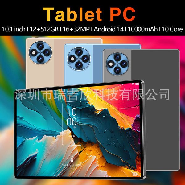 

2024 Tablet New 10 Inch GPS Bluetooth Card 5G Eight Core Dual Band Intelligent 2-in-1
