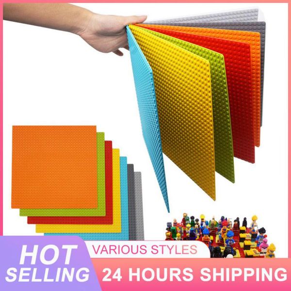 

Plates Classic Base Blocks Building Blocks Floor Diy Building Blocks Desktop Assembled Building Blocks Toy Diy Bricks Baseplates plates