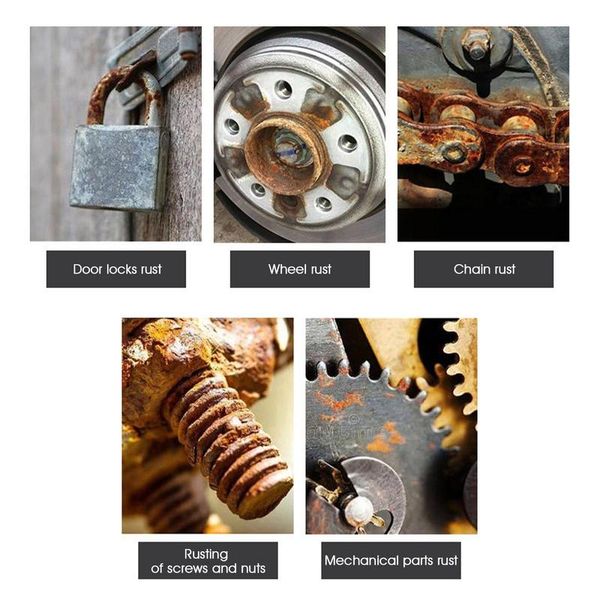 450ml Metal Rust Remover MultiFunctional Anti Rust Converter Long-Lasting Maintenance Tool Metal Rust Remover Spray For Car