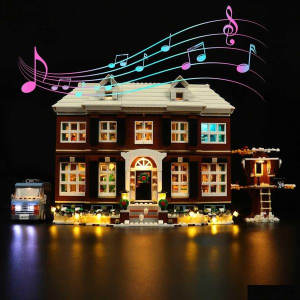 

Vonado Blocks Led Music Edition Light Kit For 21330 Home Alone Building Set Not Include The Model Bricks Toys Childrenl475 Drop Deliv Dhjcn, As show