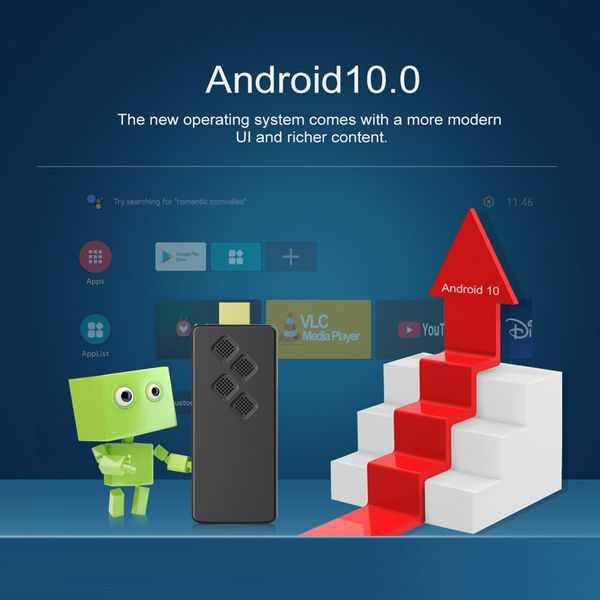 Smarts HD Networks Player Androids 10 TV Stick Multi-Purpose Medias Player TV Box For Living Room