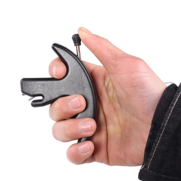 3 Finger Grip Thumb Trigger Release Assistant Compound Bow Archery Release Aids Dropship