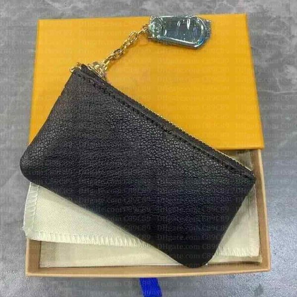 Designer Coin Purse With Box Dust Bags Womens Men Women KEY POUCH POCHETTE Fashion Handbag Women Mens Credit Card Holder Coin Purses Mini Luxury Wallet Bag