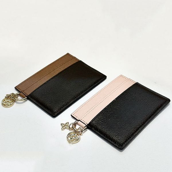 

Designer Wallet Cardholders Mens and Womens Credit Cards Purse Brand Fashion Mini Wallets Cash Pocket Wallet, Brown