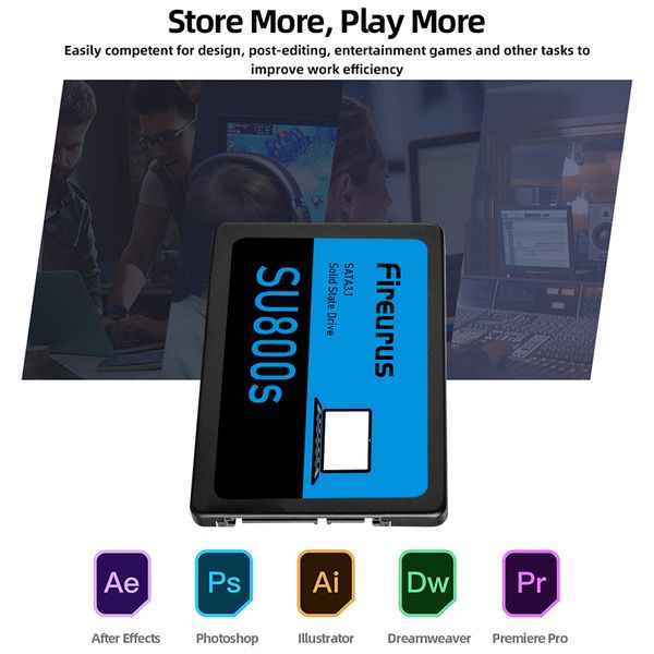 PC SSD 1TB 512GB 256GB 128GB SATA 3 2.5 inch Solid State Drive HIGH SPEED External Memory SSD 2TB 1TB 512GB 256GB 128GB
