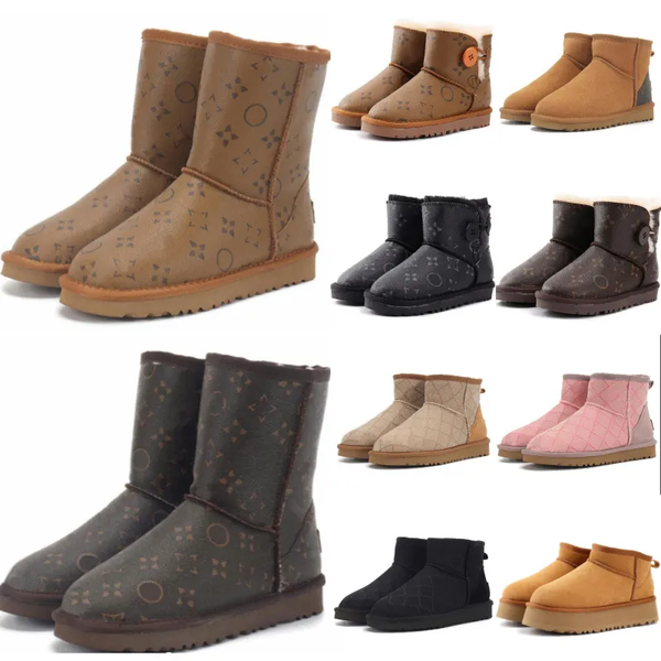 

2024Tazz Slippers Womens Tasman Fur Slides Classic Ultra Mini Platform Boots Mustard Seed Slip-on Les Petites Suede Wool Blend Comfort Winter Designer Booties 35-44, A6