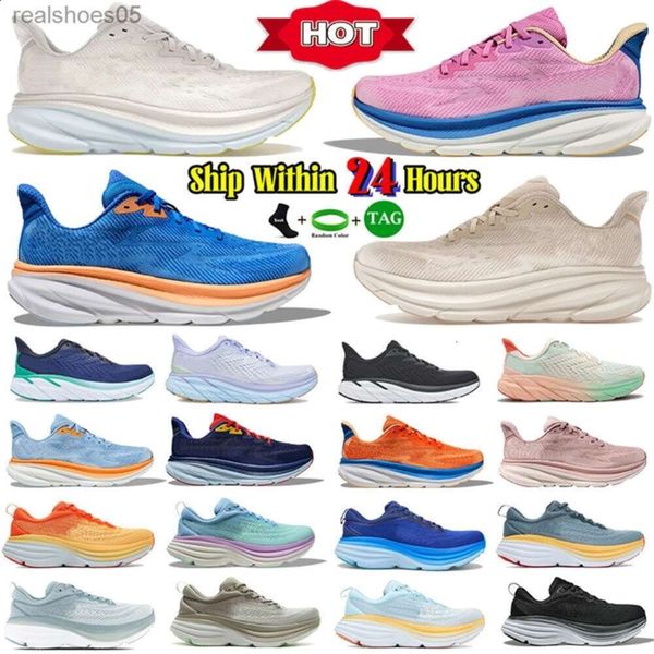 

Mens running shoes Designer sneakers Clifton 9 women men bondi 8 sneaker Shifting Sand Nimbus Cloud Ice Water ONE Anthracite hiking shoe mens outdoor Sports Trainers, 01 nimbus cloud ice water