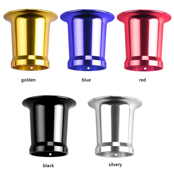 21mm 24mm 26mm 28mm 30mm Carb Air Filter Trumpet Velocity Stack Funnel Fit 50mm Aluminum Alloy for PWK PE VM