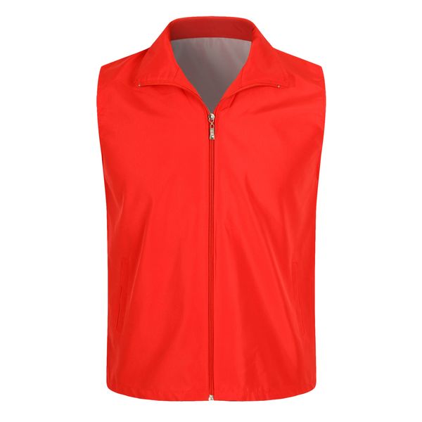 Waistcoats wholesale volunteer work clothes supermarket vest volunteer party members public welfare activities advertising shirts printed logo