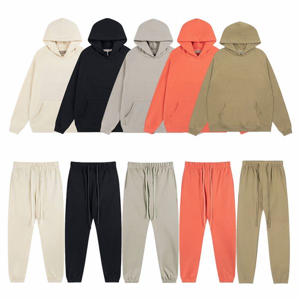 

Mens hoodie pullover designer hoodies outdoor sportswear hoodies long sleeved Jogging Suit Sweatpants men Fashion Streetwear womens Sweat Suits Running set, Khaki