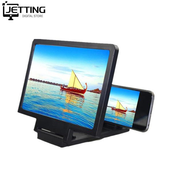 3D Cell Phone Screen Magnifier HD Video Amplifier Stand Bracket Phones For Smartphones Mobile Accessories