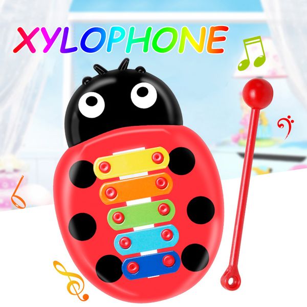 

Notes 8 Beat Xylophone Ladybug Musical Instrument Toy Children Educational Toys s