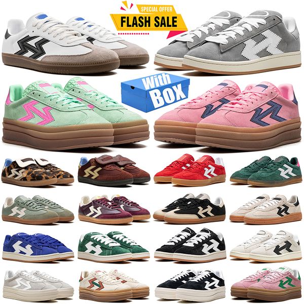 

With Box designer running shoes platform outdoor sneakers for men women 00s Black Grey White Gum Leopard Green Beige mens womens trainers runners, Item #29