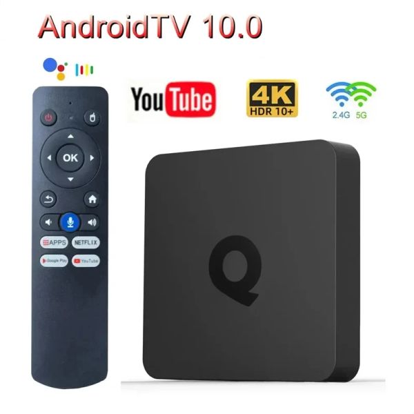 Xiaomi For ATV Q1 Smart TV Box Android 10 Allwinner H313 2025 2GB 16GB Support Google Voice Dual Wifi BT 4K AndroidTV Set Top Box