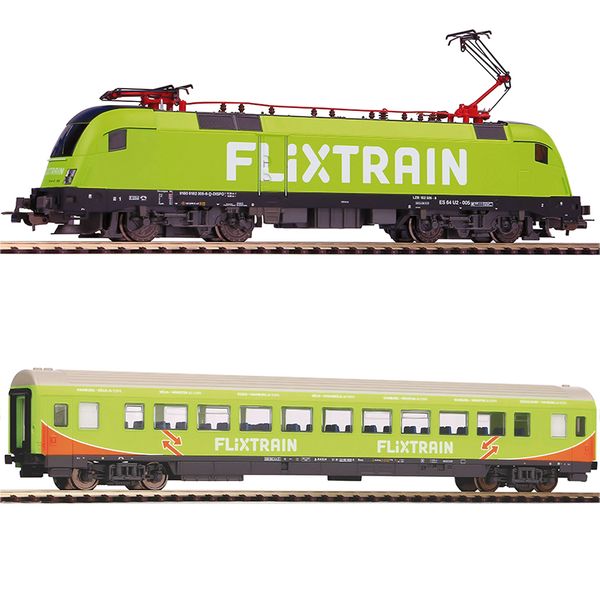 PIKO HO Train Model 1/87 57924 Taurus Tram Flixtrain Painted Train Model