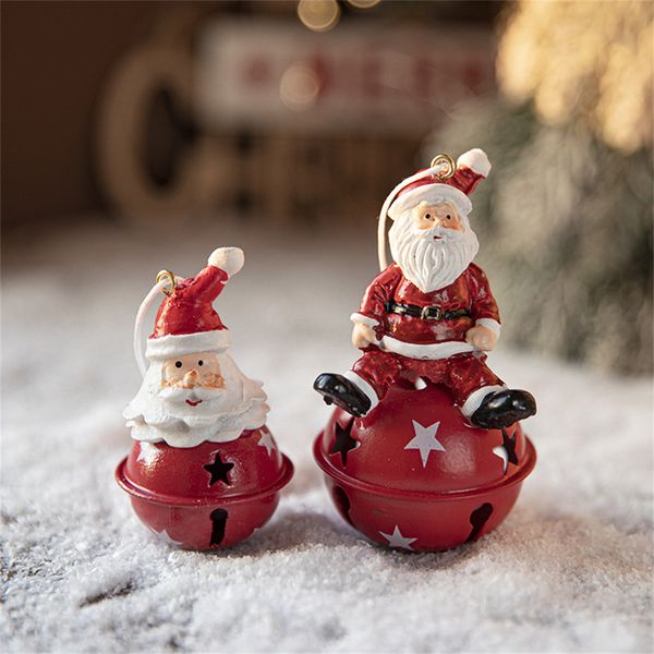 2026 Party Accessories Elk Shape Not Break Exquisite Workmanship Easy To Decorate Full Of Christmas Atmosphere Bell Pendant Free Shipping Shipping