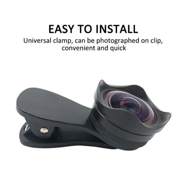 

Camera HD Lens 2 Functions Mobile Phone Lens 0.45X Wide Angle Len & 15X Macro Universal for all smartphone Accessories