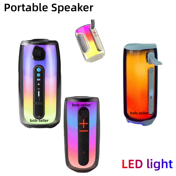 

Speakers Pulse 5 pulse 6 Wireless Bluetooth speaker Waterproof Subwoofer Bass Music Portable LED light Full Screen Colorful for designer outdoo For Party