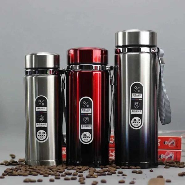 

High capacity commercial thermostat g stainless steel iatable water bottle portable vacuum flame Y241114, Blue