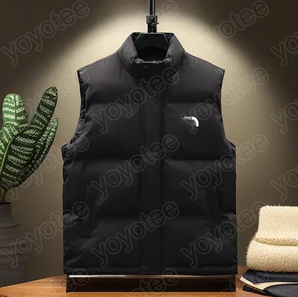 

body warmer Mens Winter Vest Cotton Jacket Thickened puffer Insulation men designer Outdoor Sports Coat Womens Solid Color Vest Sleeveless Jacket 2024, T3