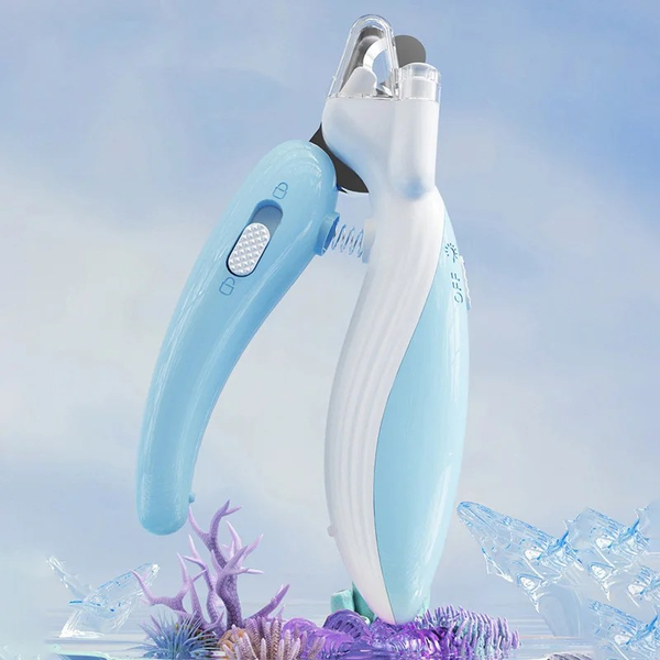 

Professional Pet Nail Clippers with Led Light Pet Claw Grooming Scissors for Dogs Cats Small Animals Paw Nail Trimmer Pet Supply, Blue