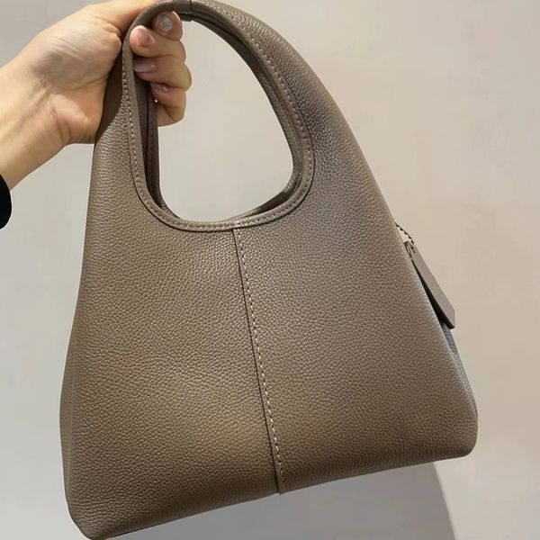 

lana shoulder bag 23 luxury basket bags leather handbag magnetic snap closure crossbody Bag fabric lining Bags purse mirror high quality hadley willow hobo bucket, Grey