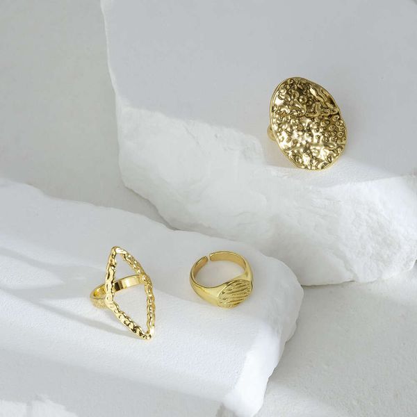 

Star Style Punk Cute Ring Three Piece Set, Sexy, Fashionable, Exaggerated, Personalized, Internet Celebrity Outdoor Photography Bracelet