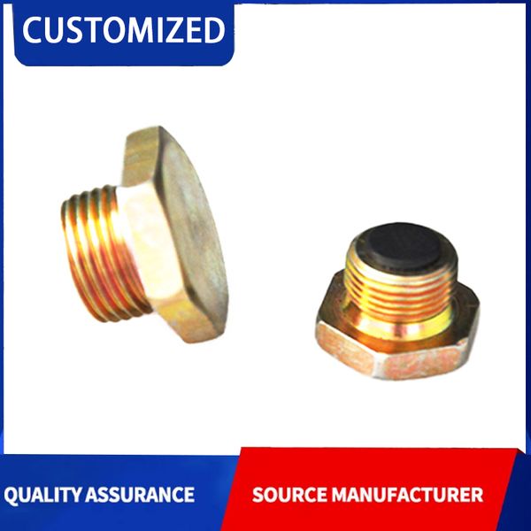 

Selected auto parts factory direct custom wholesale hassle-free welding nuts and other types of oil plugs and non-standard production