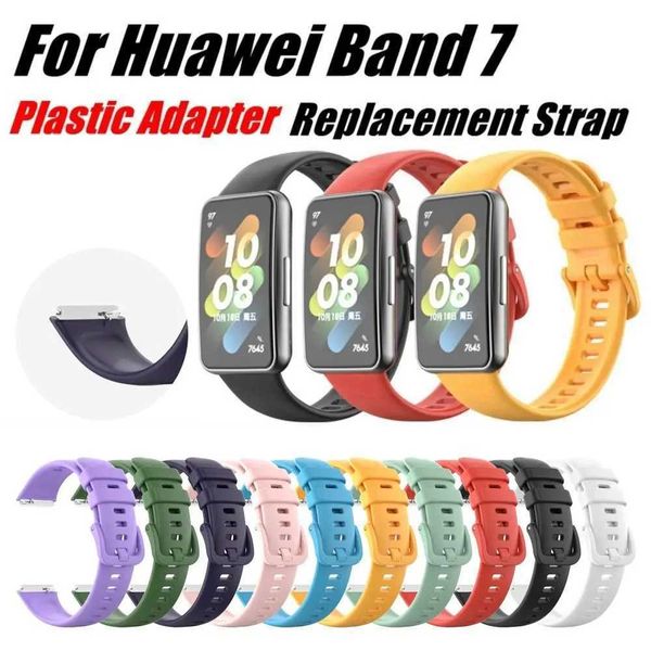 New Arrival Silicone Wahband is used for Band 7 sports smart Wahband with soft TPU wristband bracelet replacement Band 7 wristband Z241115