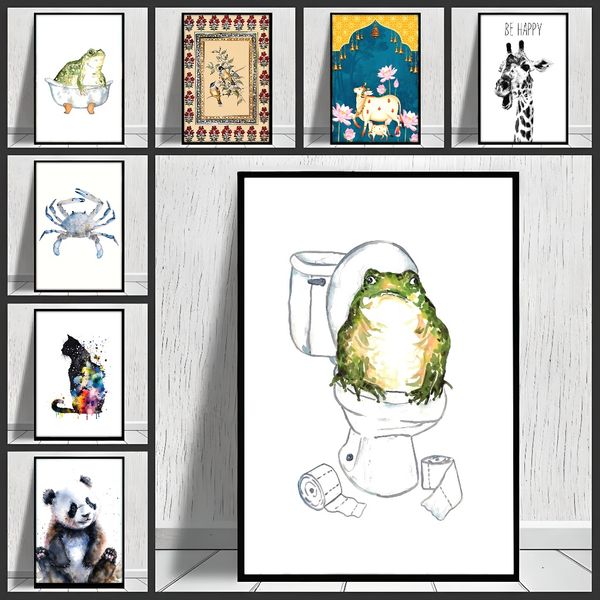 

3 pieces Wooden Framed Canvas Poster Farm Animal Art, Creative Waterproof Canvas Posters, Bedroom, Office, Living Room, Cafe, Bar