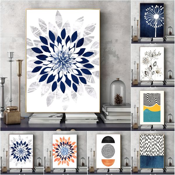 

3 pieces Wooden Framed Canvas Poster botanical art, floral art, ferns, forest art, Creative Waterproof Canvas Posters, Bedroom, Office