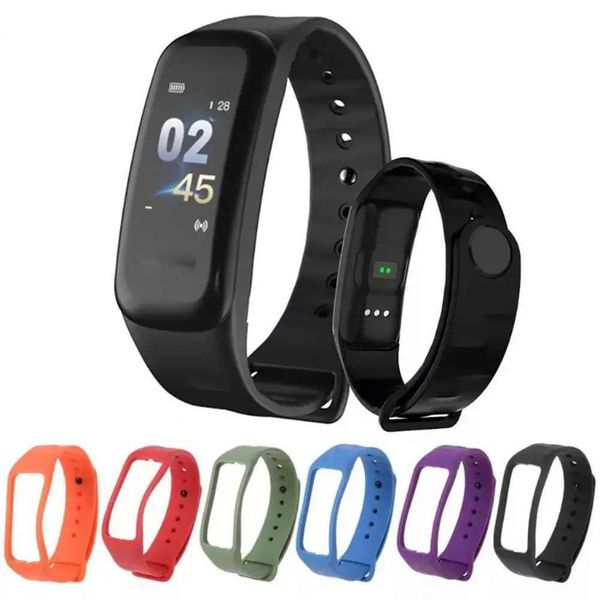 1 piece of soft silicone smart Wahband wristband replacement C1 C1S C1Plus smart bracelet replacement Wah strap M241115