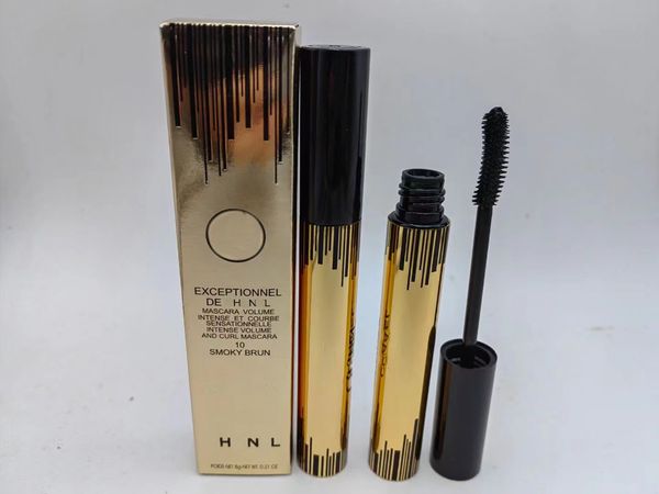 12style Designer Letter prand Print Waterproof Lash Black Cruling Natural Thick Tubing Length Eyes Mascara Cosmetics Women girl Gifts