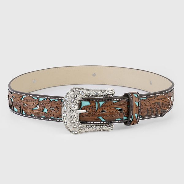 

Chic Female Leather Strap | Sleek Design with 18mm Band Thickness & Golden Embellishments - Packaged in a Fancy Box for Easy Gifting, B2